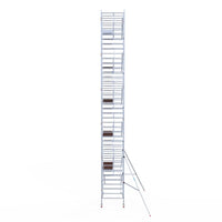 Rolsteiger Professional 135x190 12,2m werkhoogte tegen de gevel