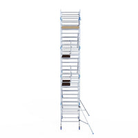 Rolsteiger Alumexx Extra 135x250 9,2m werkhoogte tegen de gevel