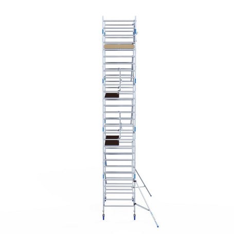 Rolsteiger Alumexx Extra 135x250 9,2m werkhoogte tegen de gevel