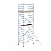 Rolsteiger Alumexx Light 135x190 7,2m werkhoogte tegen de gevel