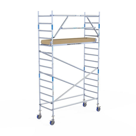 Rolsteiger Alumexx Extra 90x250 5,2m werkhoogte tegen de gevel