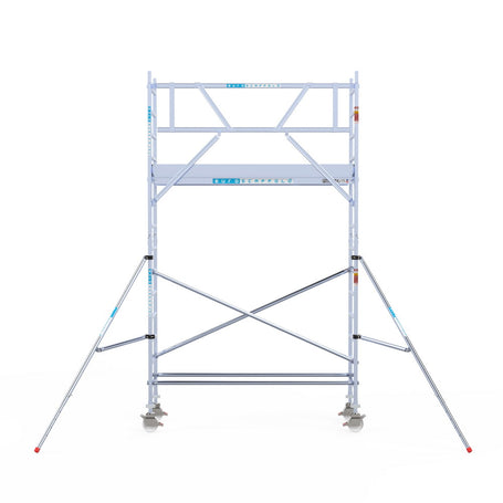 Rolsteiger Original  75x250 5,2m werkhoogte carbon vloer tegen de gevel