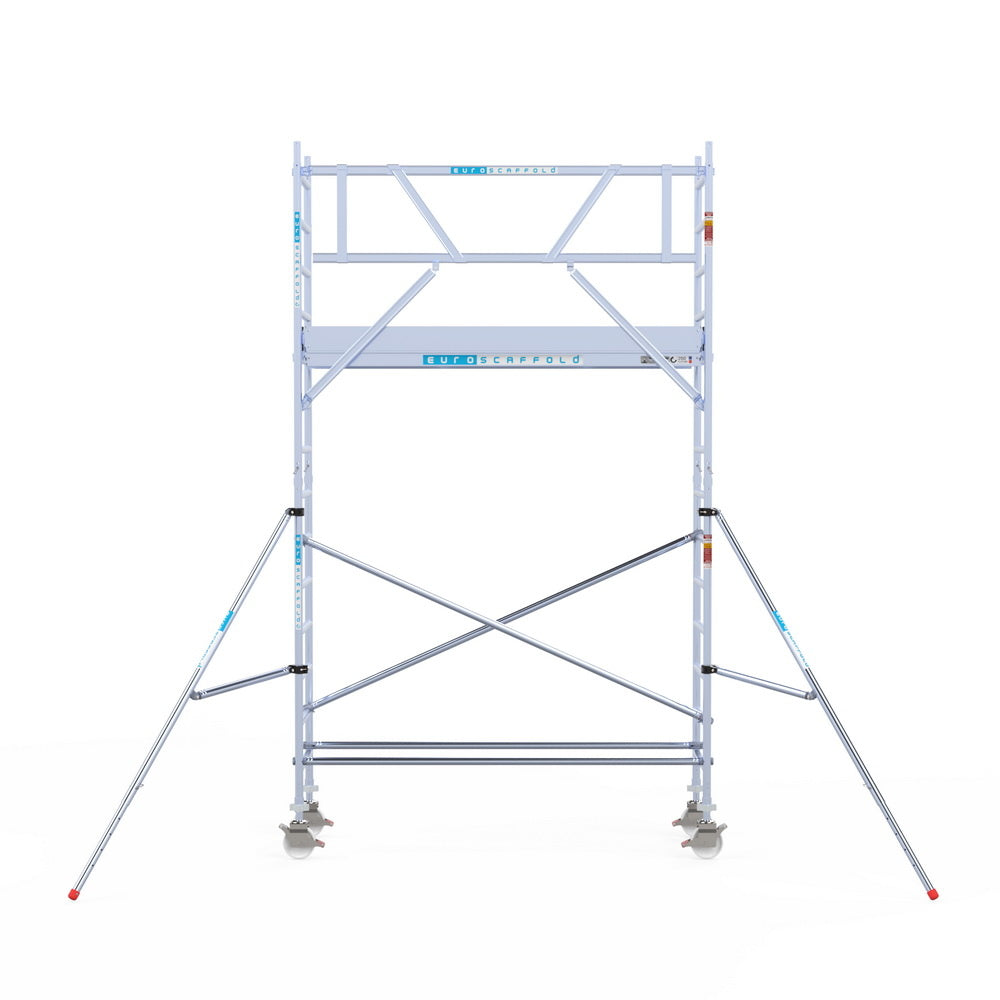 Rolsteiger Original  75x250 5,2m werkhoogte carbon vloer tegen de gevel