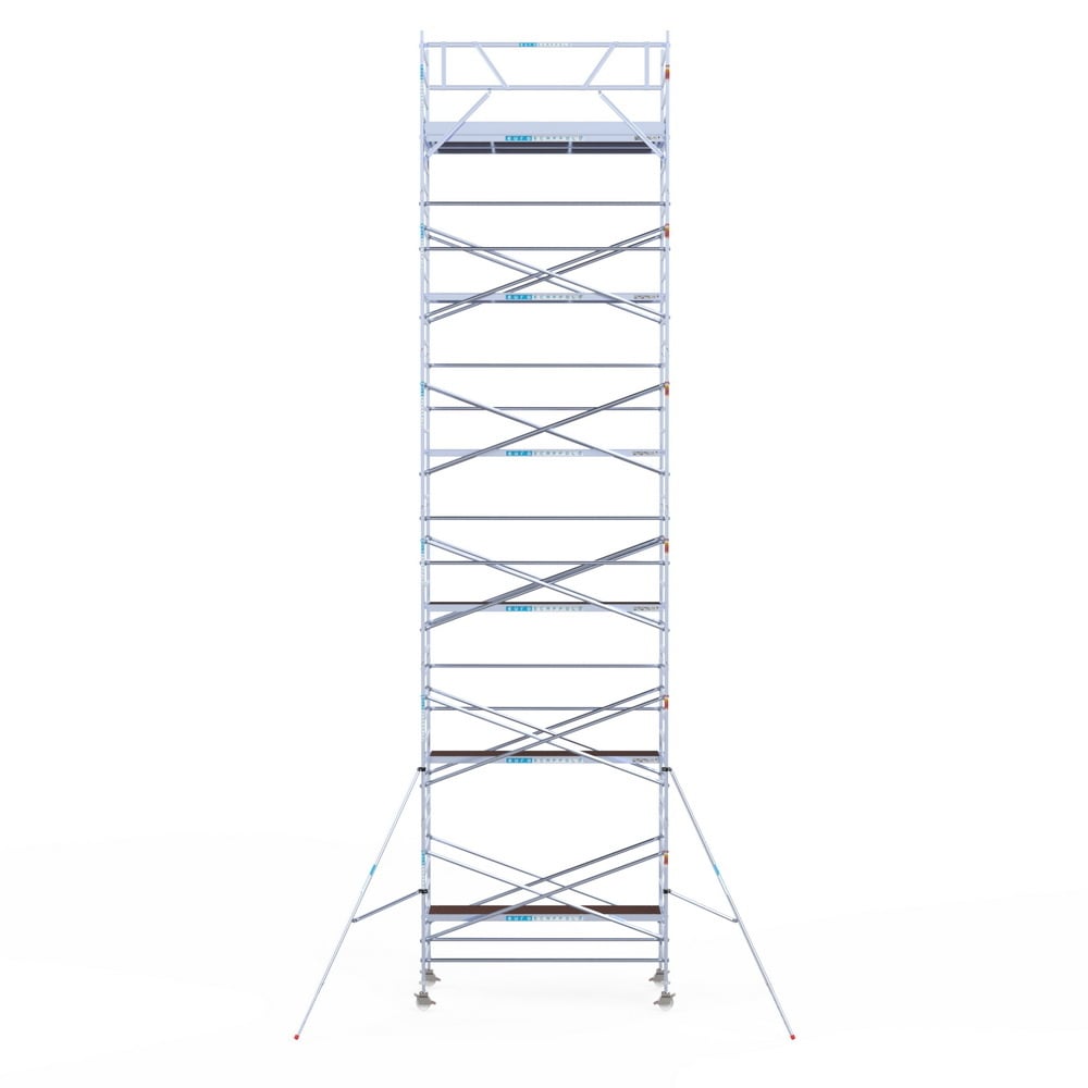 Rolsteiger Original  135x305 13,2m werkhoogte carbon vloer tegen de gevel
