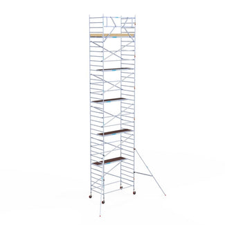 Rolsteiger Basic 135x250 12,2m werkhoogte tegen de gevel