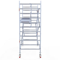 Rolsteiger Professional 135x305 4,2m werkhoogte tegen de gevel