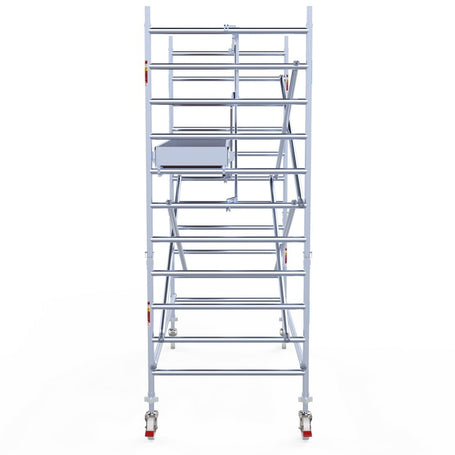 Rolsteiger Professional 135x305 4,2m werkhoogte tegen de gevel