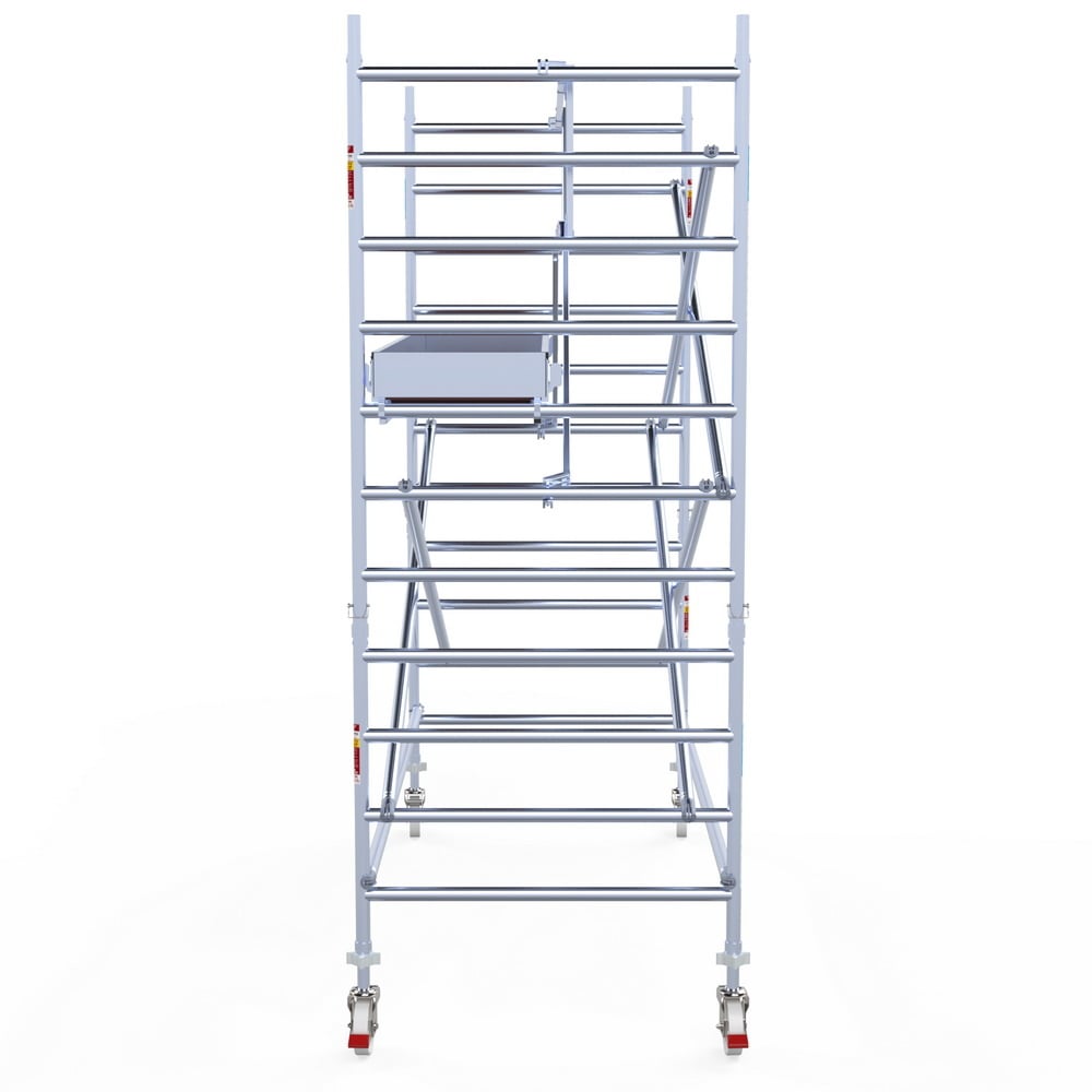 Rolsteiger Professional 135x305 4,2m werkhoogte tegen de gevel