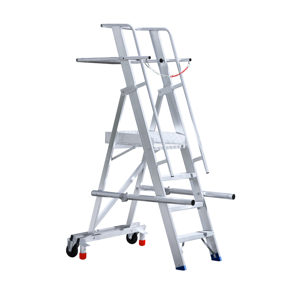 Eurostairs Magazijntrap "Easy" met 4 treden