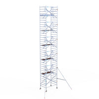 Rolsteiger Professional 135x190 12,2m werkhoogte tegen de gevel