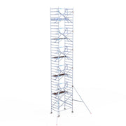 Rolsteiger Professional 135x190 12,2m werkhoogte tegen de gevel