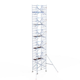 Rolsteiger Professional 135x190 12,2m werkhoogte tegen de gevel