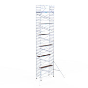 Rolsteiger Original  135x305 14,2m werkhoogte carbon vloer tegen de gevel