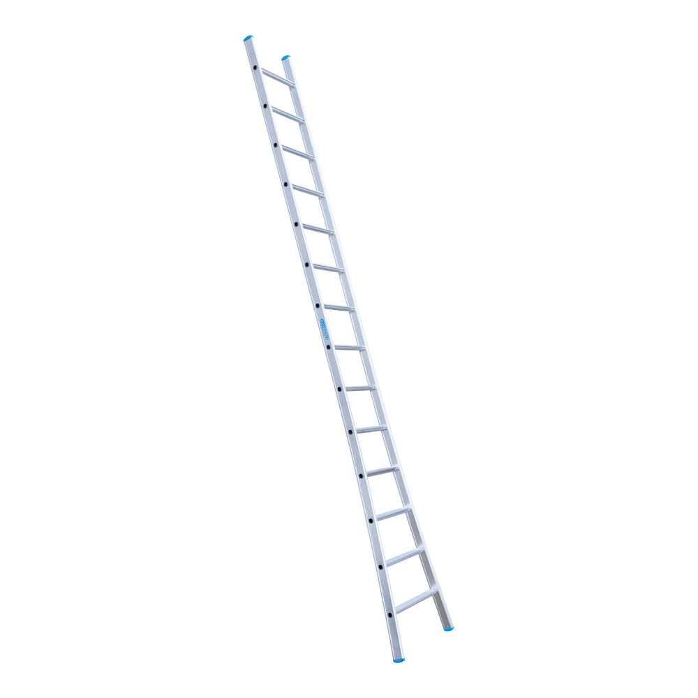 Eurostairs Ladder enkel uitgebogen 1x14 sporten