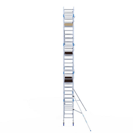 Rolsteiger Alumexx Extra 75x250 9,2m werkhoogte tegen de gevel
