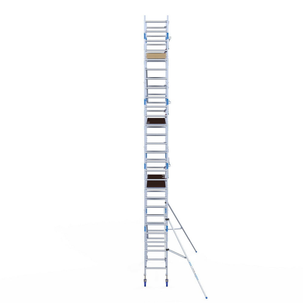 Rolsteiger Alumexx Extra 75x250 9,2m werkhoogte tegen de gevel