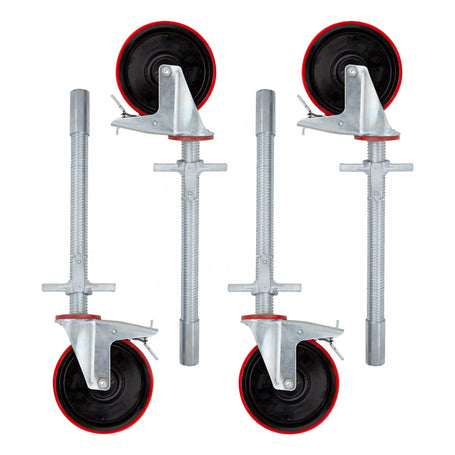Rolsteiger Basic 135x250 4,2m werkhoogte carbon vloer tegen de gevel