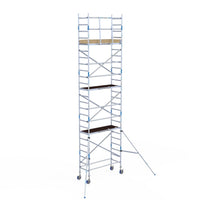Rolsteiger Alumexx Light 75x190 8,2m werkhoogte tegen de gevel