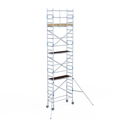 Rolsteiger Alumexx Light 75x190 8,2m werkhoogte tegen de gevel