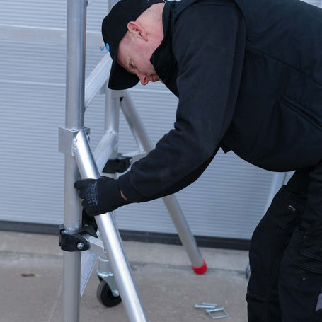 Ministab stabilisator voor kamersteigers conform wetgeving