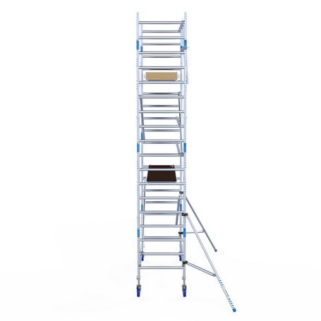 Rolsteiger Alumexx Light 90x250 6,2m werkhoogte tegen de gevel