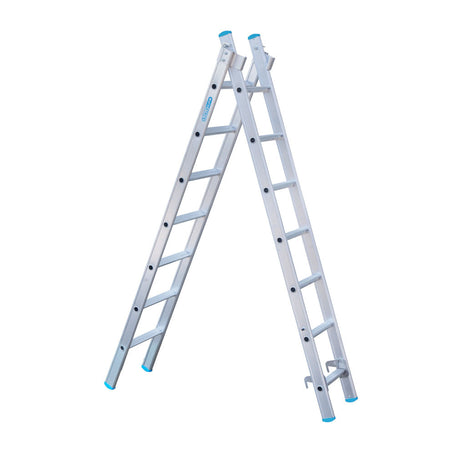 Eurostairs Reform ladder dubbel recht 2x7 sporten