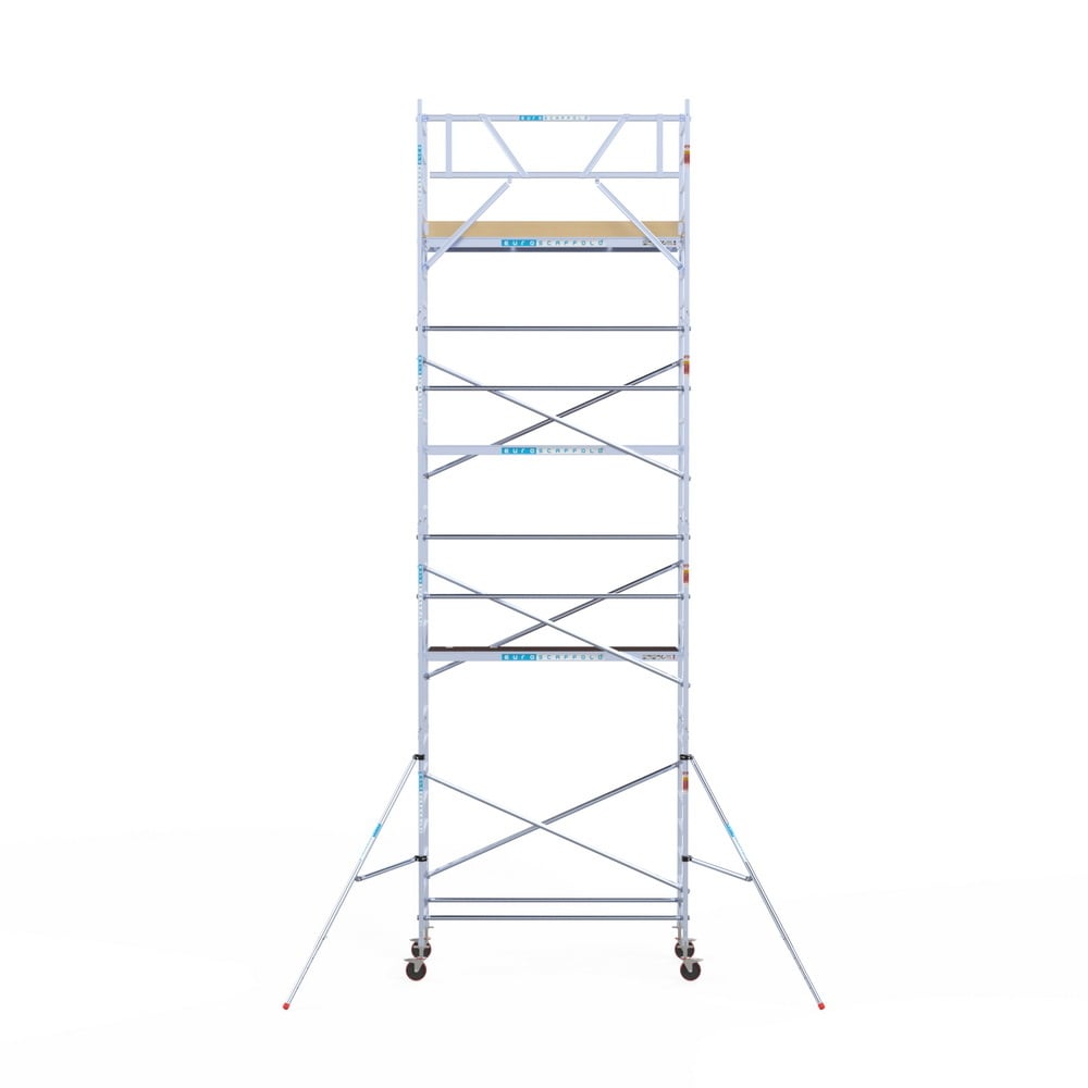 Rolsteiger Basic 90x250 9,2m werkhoogte tegen de gevel