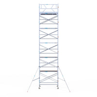 Rolsteiger Original  135x250 12,2m werkhoogte carbon vloer tegen de gevel