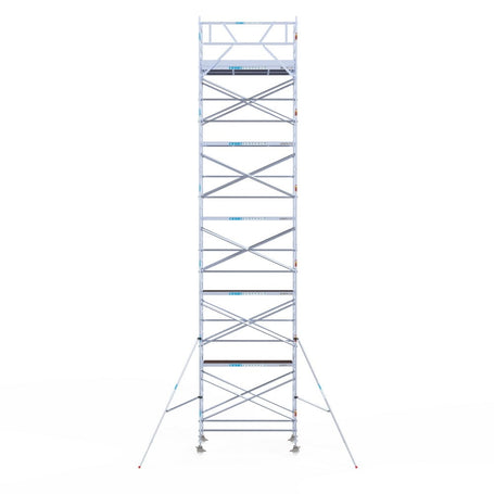 Rolsteiger Original  135x250 12,2m werkhoogte carbon vloer tegen de gevel