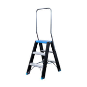 Dubbele zwarte trap 3 treden - Limited edition