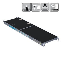 Carbon panelen voor steigerplatforms (190cm) Met luik - Los verkrijgbaar
