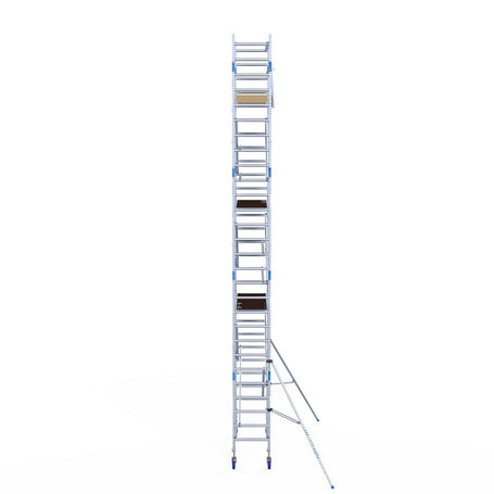 Rolsteiger Alumexx Light 75x190 9,2m werkhoogte tegen de gevel