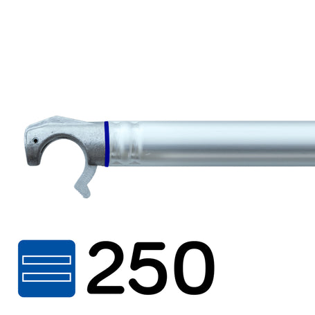 Rolsteiger Professional 90x250 5,2m werkhoogte carbon vloer vrijstaand