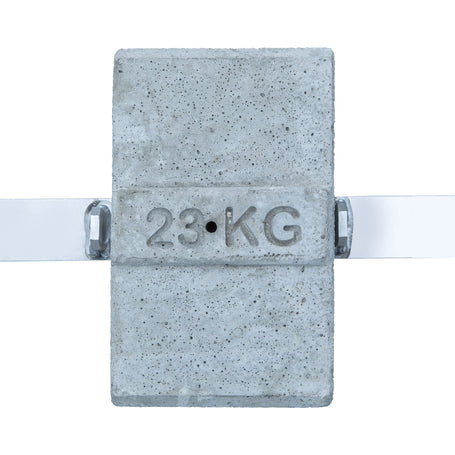 Euroscaffold Dakrandbeveiliging Betonblok plat dak 23kg
