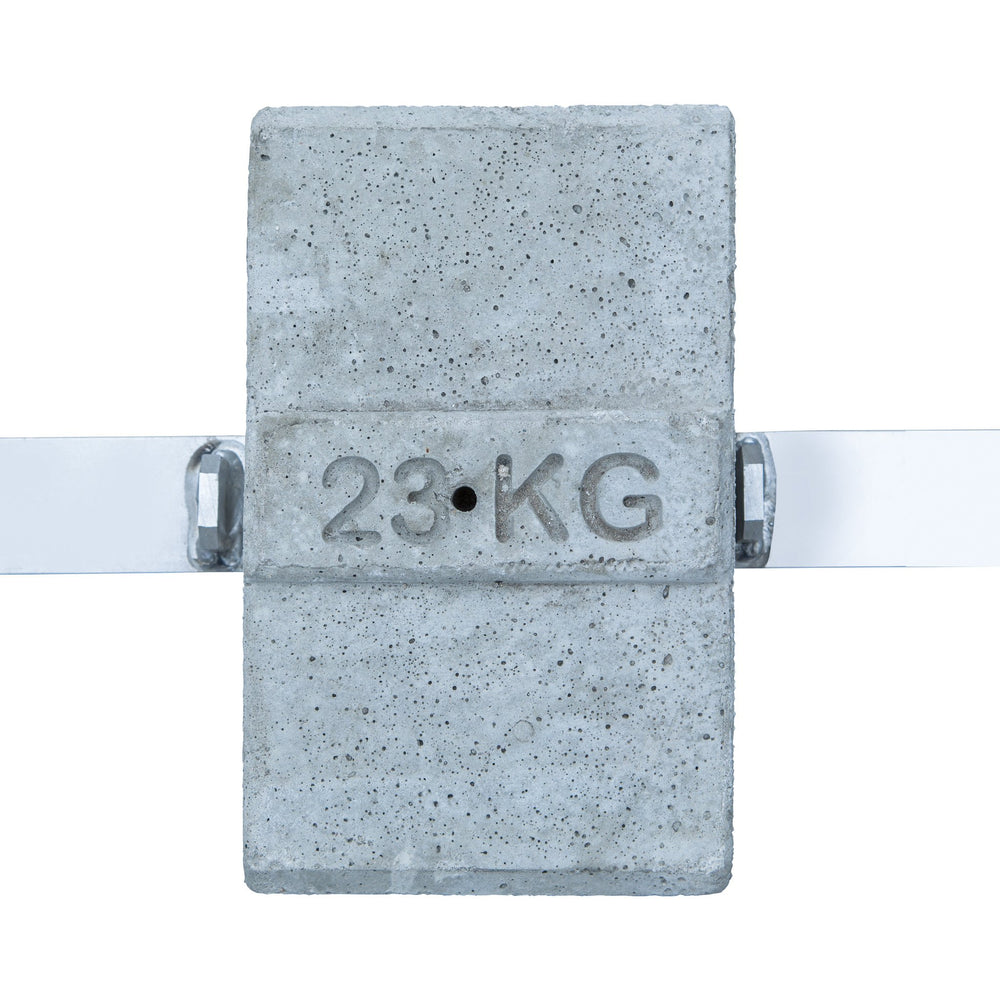 Euroscaffold Dakrandbeveiliging Betonblok plat dak 23kg