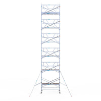 Rolsteiger Professional 135x250 13,2m werkhoogte tegen de gevel