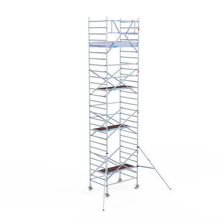Rolsteiger Original  135x190 9,2m werkhoogte carbon vloer tegen de gevel