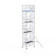Rolsteiger Original  135x190 9,2m werkhoogte carbon vloer tegen de gevel