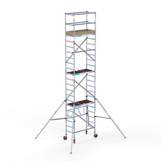 Kamersteiger Compact Module 1+2+3+4 met verstelbare wielen 8m