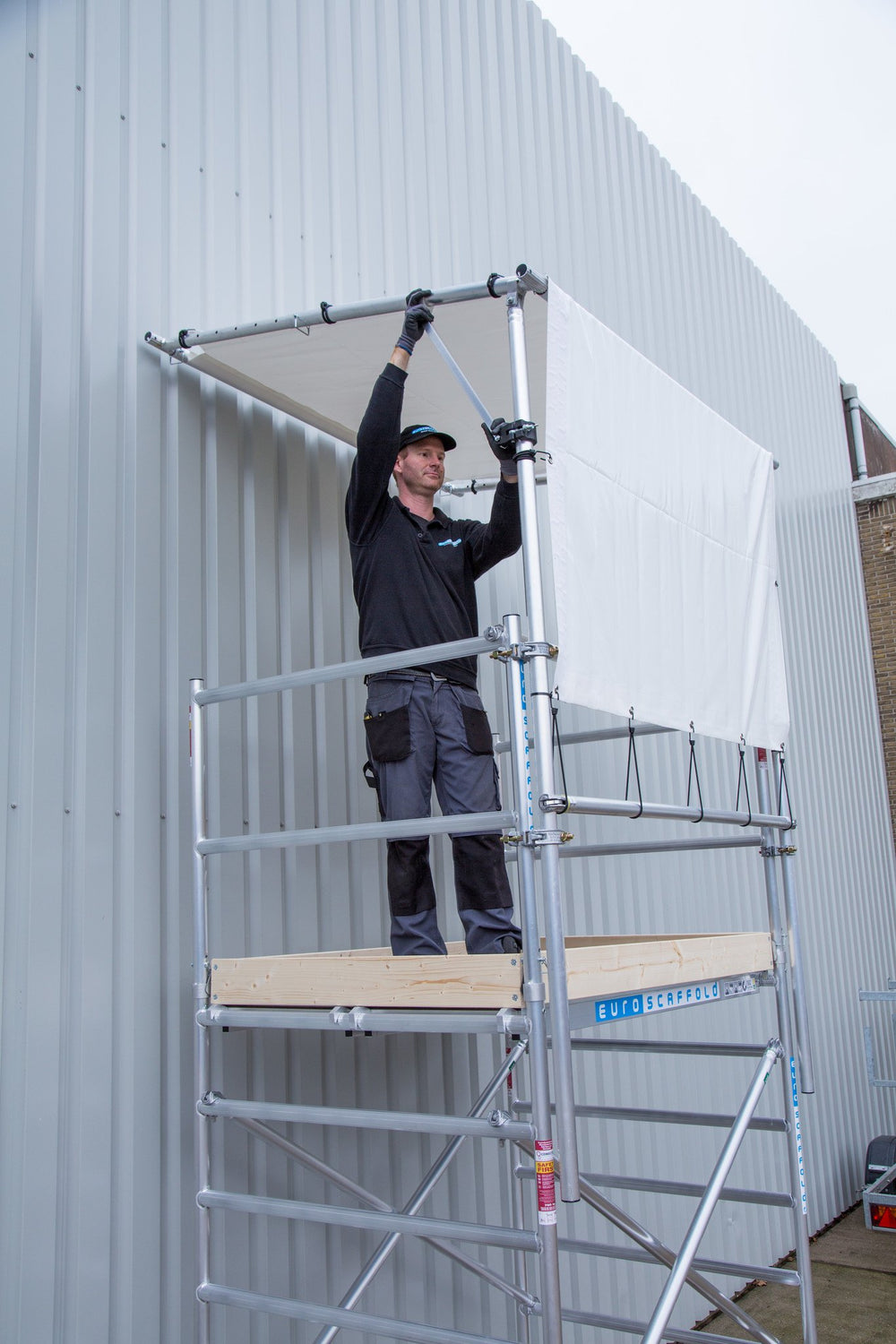 Doorwerktent compleet 3.05m