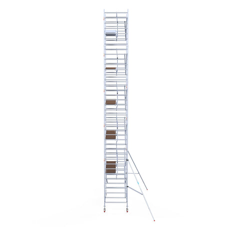 Steigeraanhanger 305 + Rolsteiger Standaard 135x305 12,2m werkhoogte enkele voorloopleuning