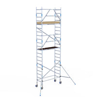Rolsteiger Alumexx Extra 75x190 7,2m werkhoogte tegen de gevel