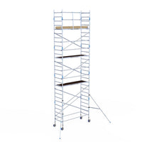 Rolsteiger Alumexx Light 90x250 9,2m werkhoogte tegen de gevel