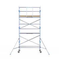 Rolsteiger Alumexx Light 90x250 6,2m werkhoogte tegen de gevel