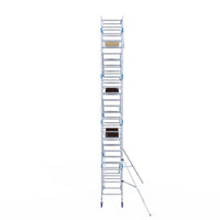 Rolsteiger Alumexx Light 90x250 9,2m werkhoogte tegen de gevel