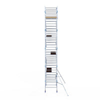Steigeraanhanger 250 + Rolsteiger Alumexx Light 135x250 10,2m werkhoogte