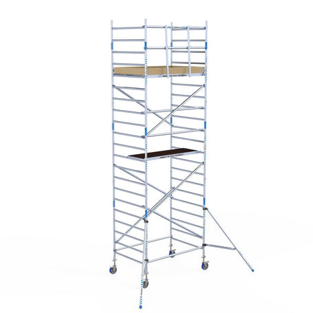 Rolsteiger Alumexx Light 135x190 7,2m werkhoogte tegen de gevel