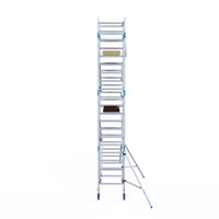Rolsteiger Alumexx Light 90x190 7,2m werkhoogte tegen de gevel