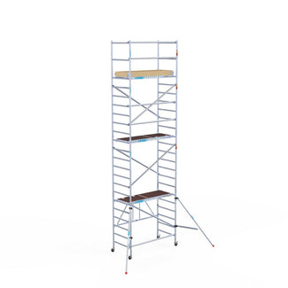 Combi kamersteiger 90 cm breed 7.5m werkhoogte
