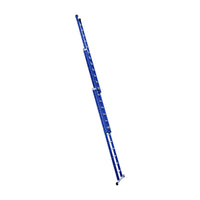 Eurostairs Reform ladder driedubbel recht 3x12 sporten BLAUW